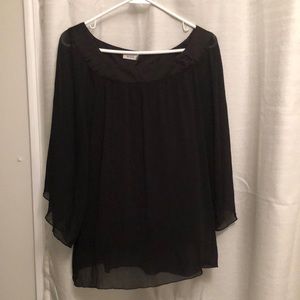 Ricki’s flowy 2 layered blouse. Size L